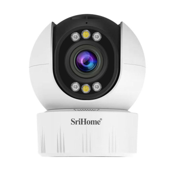 Camara Ip WIFI 5G Srihome SH046 4MP 1440p H.265, 5X ZOOM