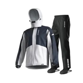 Traje Impermeable mociclismo Motowolf 0405 190T - Azul